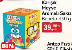 BEBETO KARIŞIK MEYVE AROMALI SAKIZ